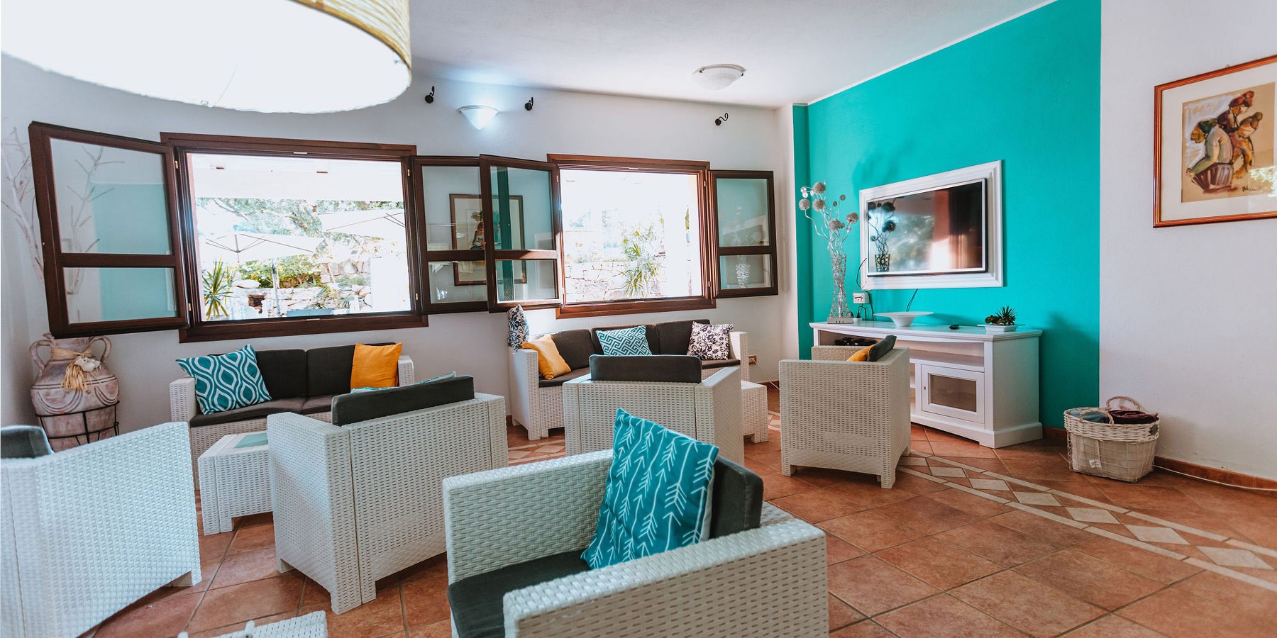 The I Ginepri Hotel Cala Gonone, on the Gulf of Orosei, Sardinia